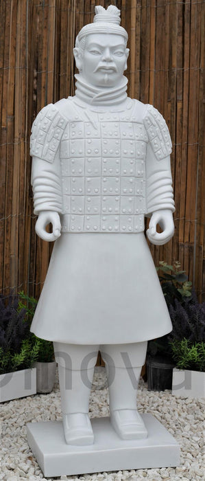 Dinova Standing Warrior Samurai Statue