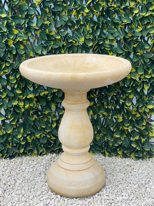 Melmar Stone Vintage Birdbath