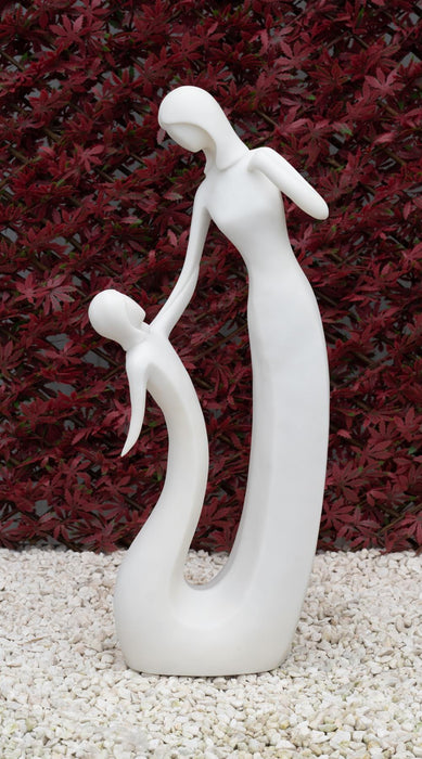 Dinova Circle of Love White Statue