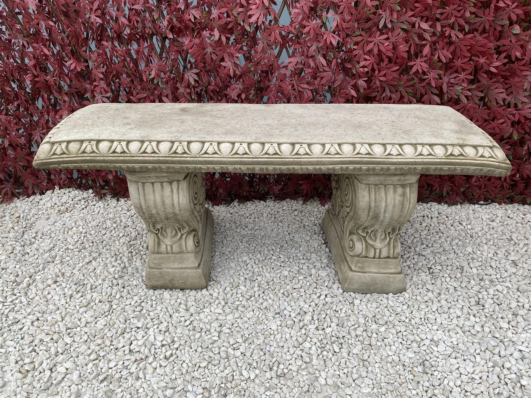 Melmar Stone Gothic Bench — Adore Your Garden