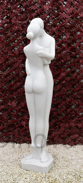 Dinova Endearing Couple White Statue