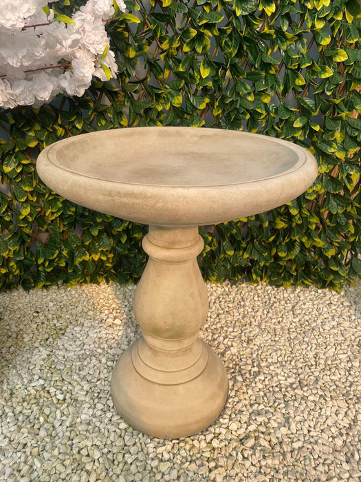 Melmar Stone Vintage Birdbath