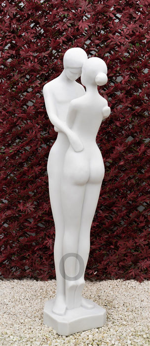 Dinova Endearing Couple White Statue