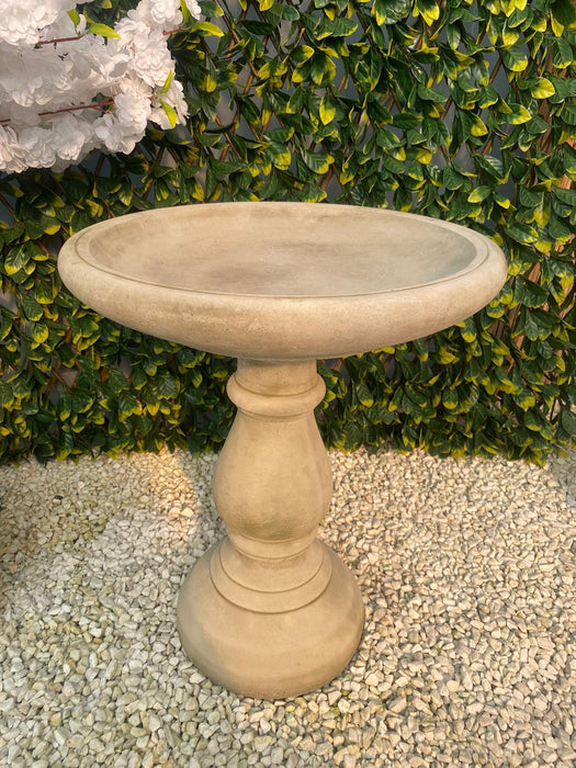 Melmar Stone Vintage Birdbath
