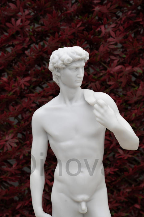 Dinova Son of Heraclius White Statue