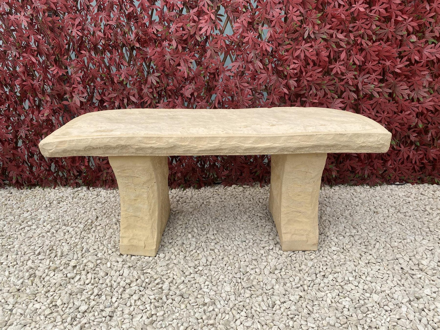 Melmar Stone New Bench Garden Bench — Adore Your Garden
