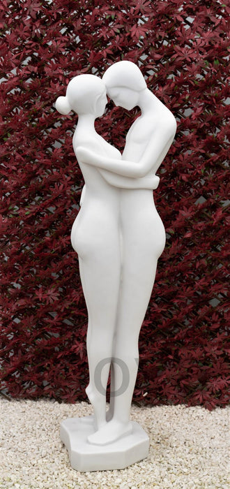 Dinova Endearing Couple White Statue