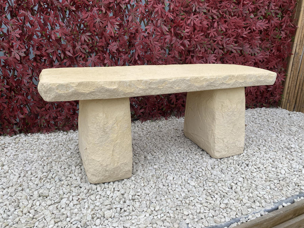 Melmar Stone Deepsdale Bench — Adore Your Garden
