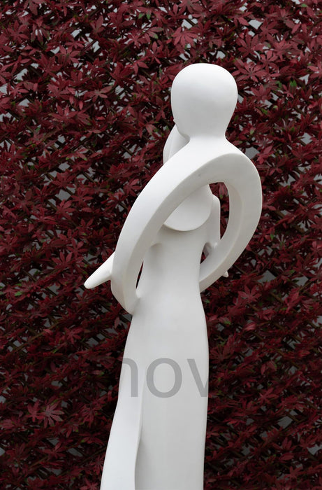 Dinova Treasured Embrace White Statue