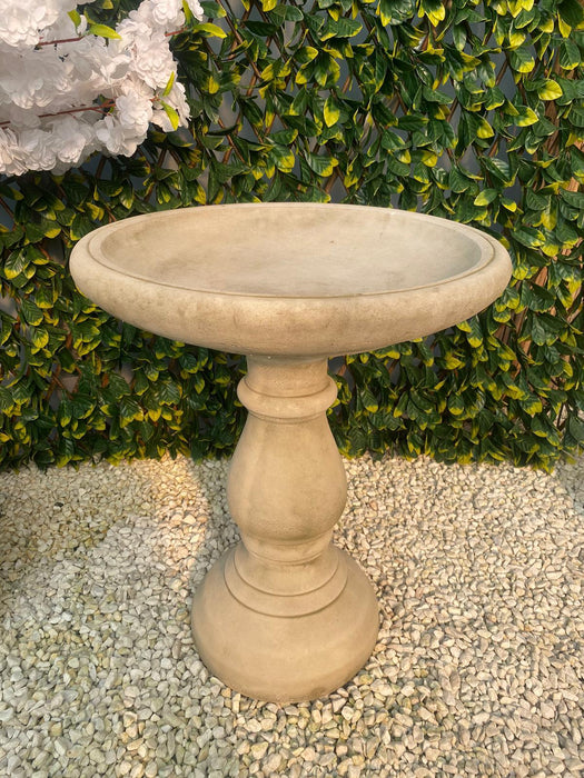 Melmar Stone Vintage Birdbath