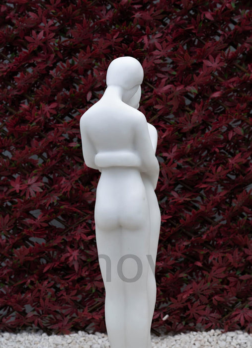 Dinova Endearing Couple White Statue