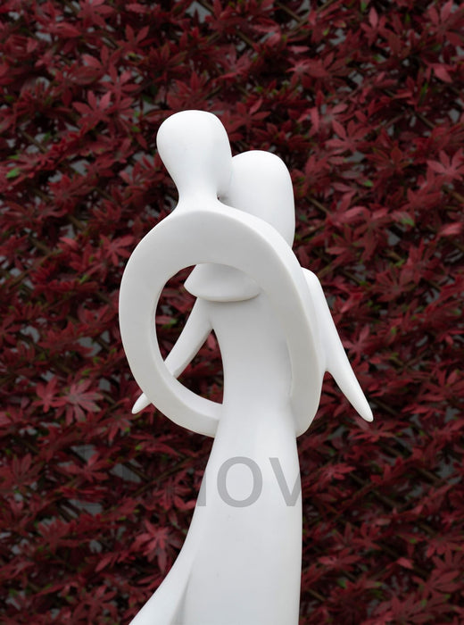 Dinova Treasured Embrace White Statue