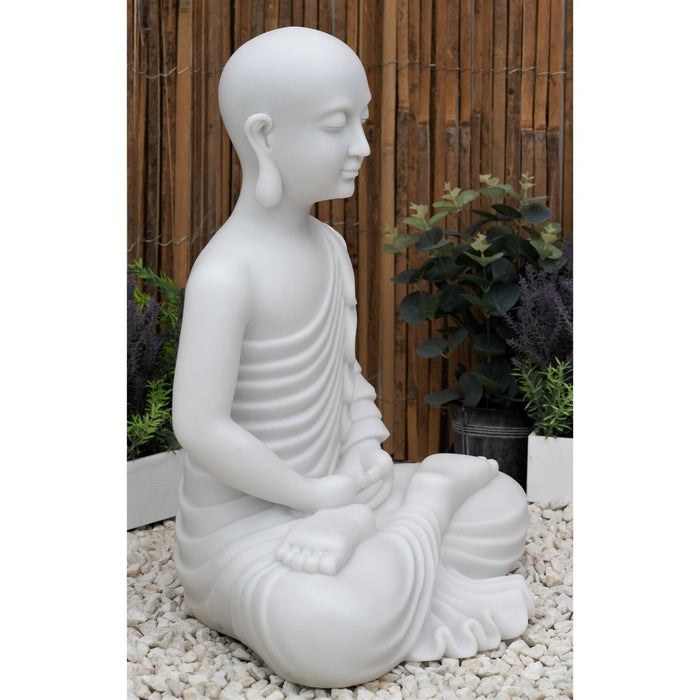 Dinova Monk White Statue